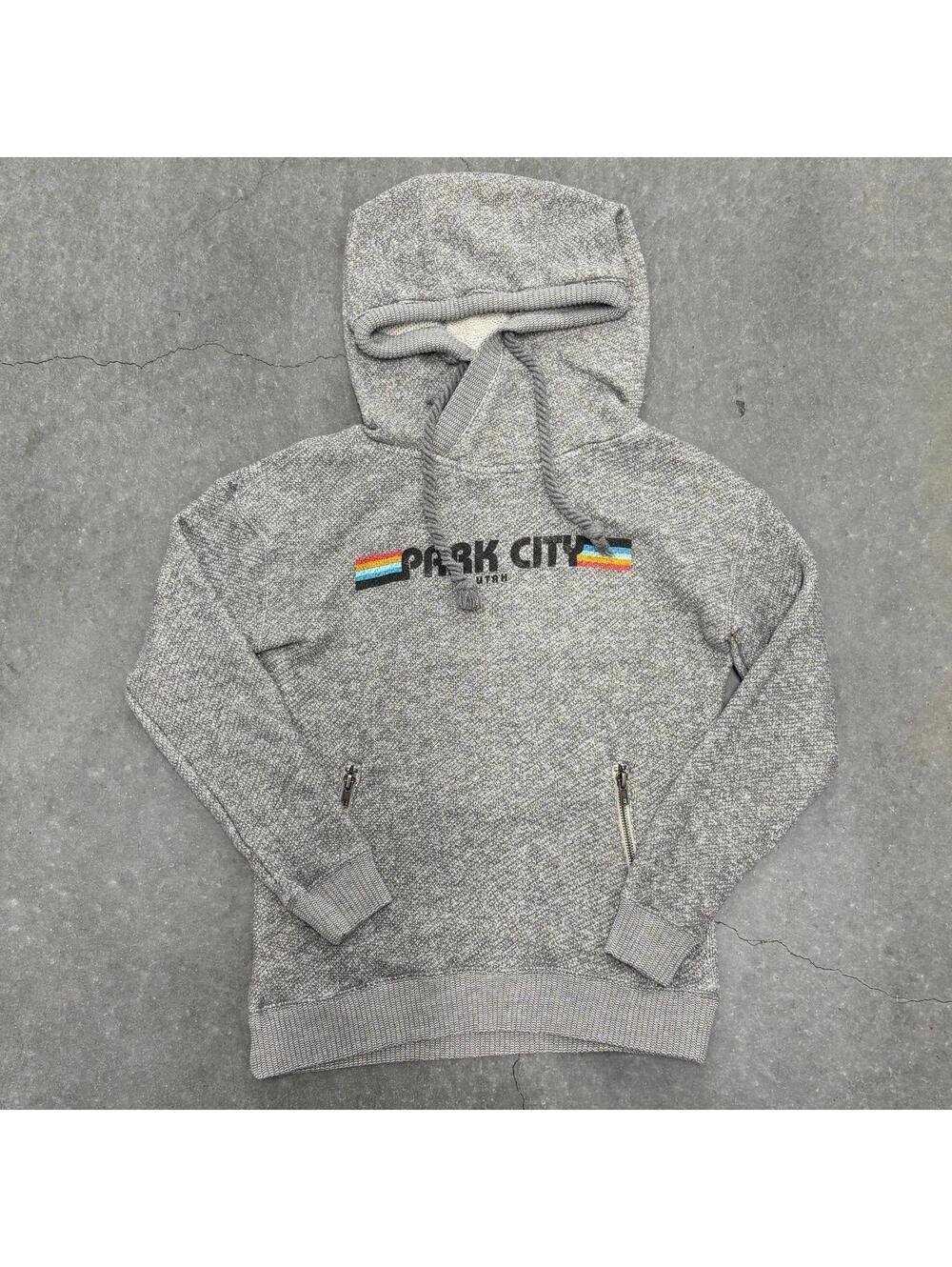 Techstyles Park City Utah Knitted Hoodie